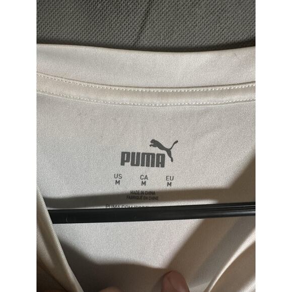 Puma Deutschland Shirt Mens Medium White Check24 Soccer Jersey Germany Crest Tee - Picture 4 of 5